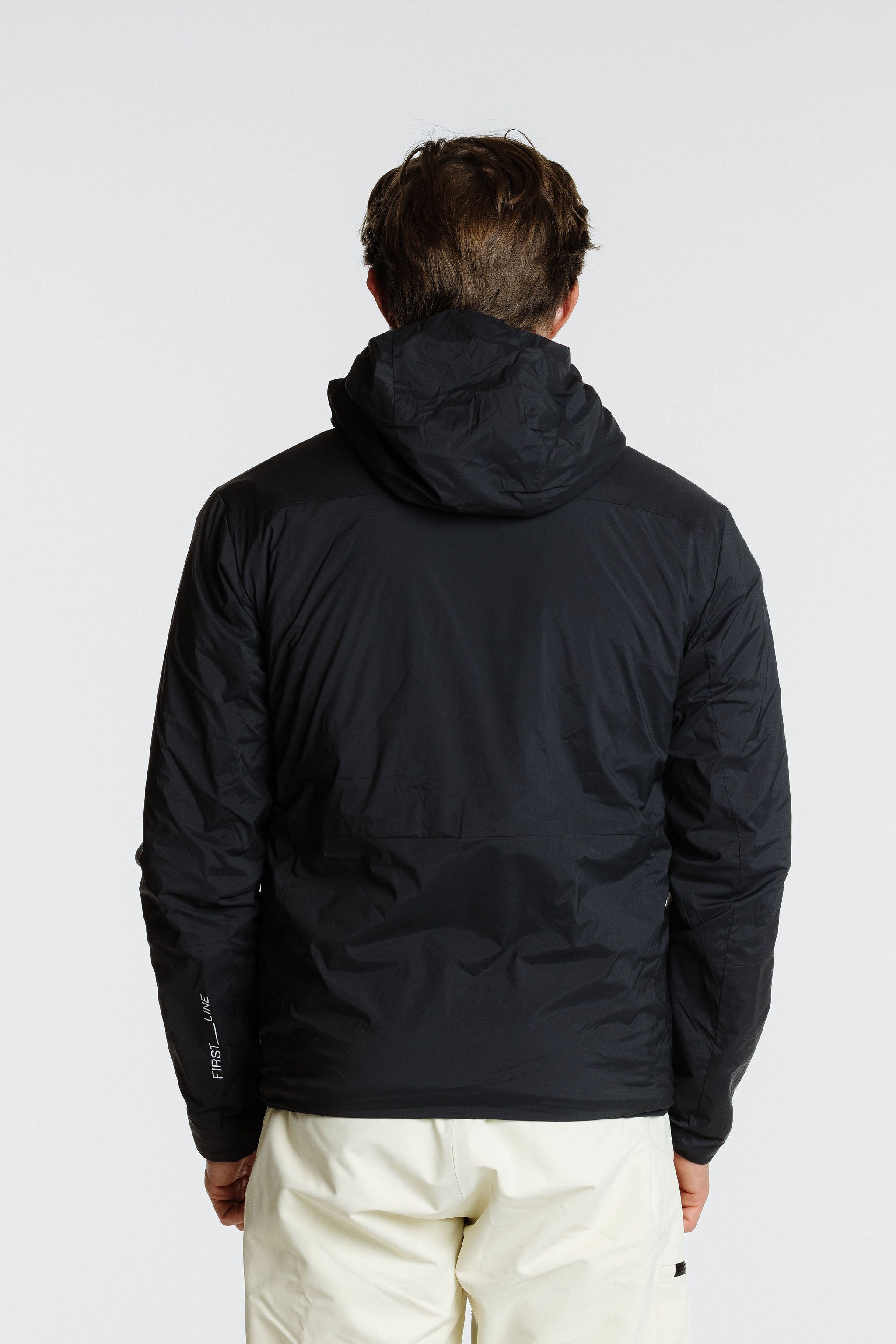 Bliss Hybridjacket Polartecalpha_men_blackgraphite_backview