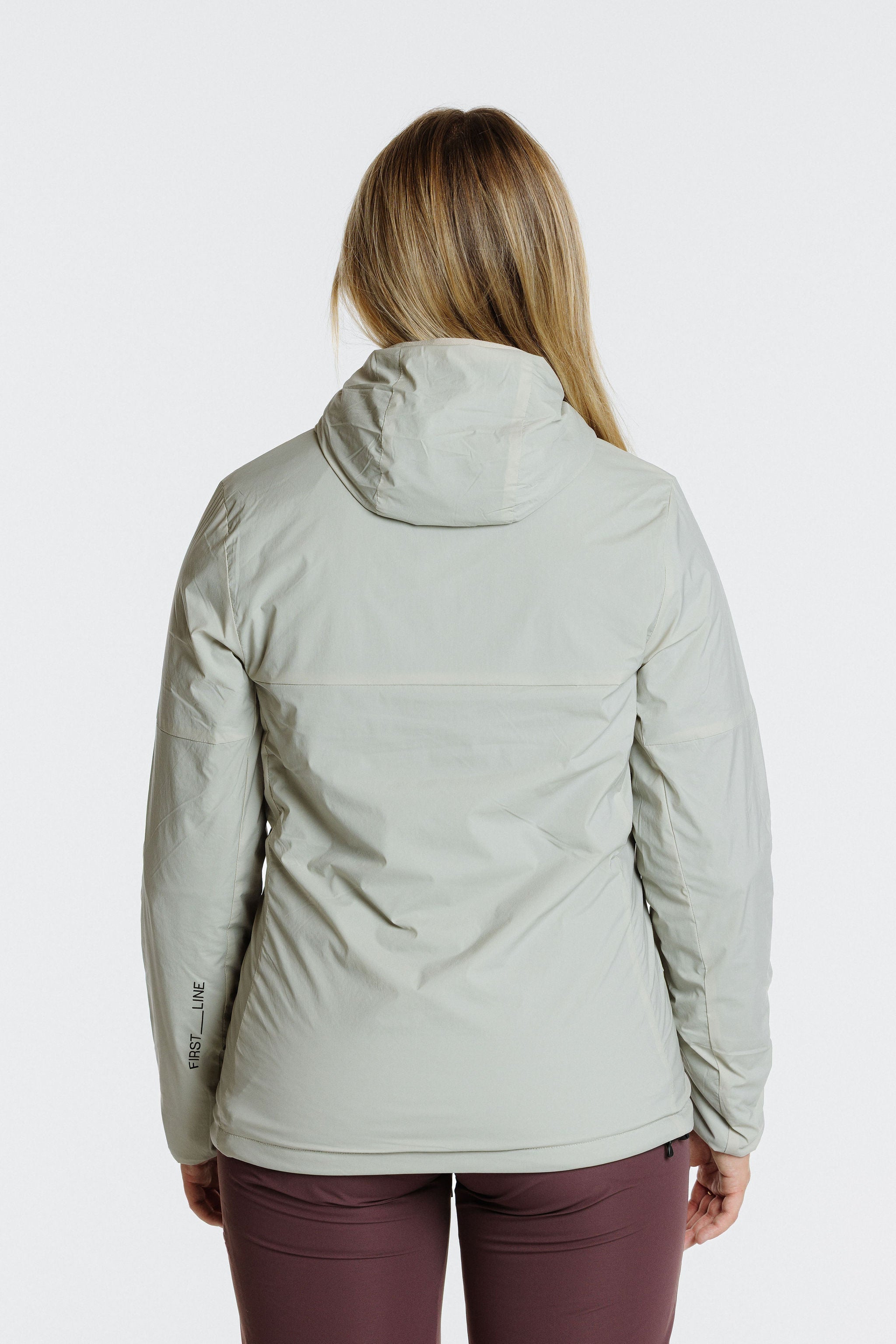 Bliss Hybridjacket Polartecalpha_women_agate stone_backview