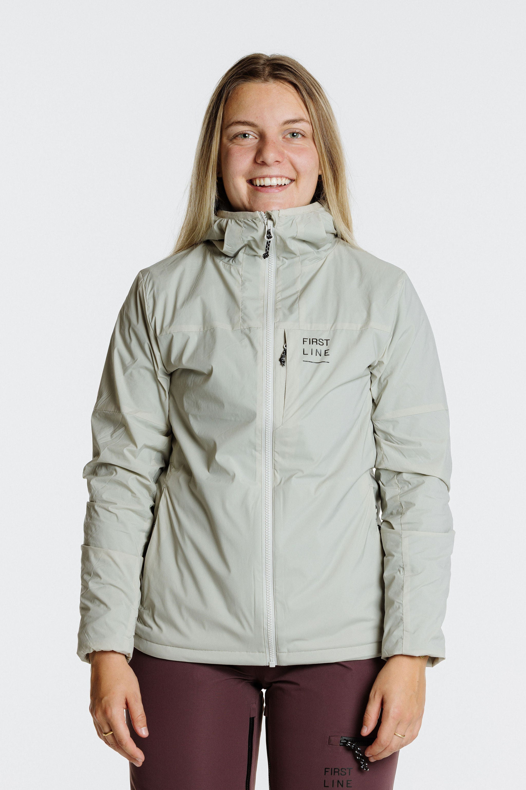 Bliss Hybridjacket Polartecalpha_women_agate stone_frontview