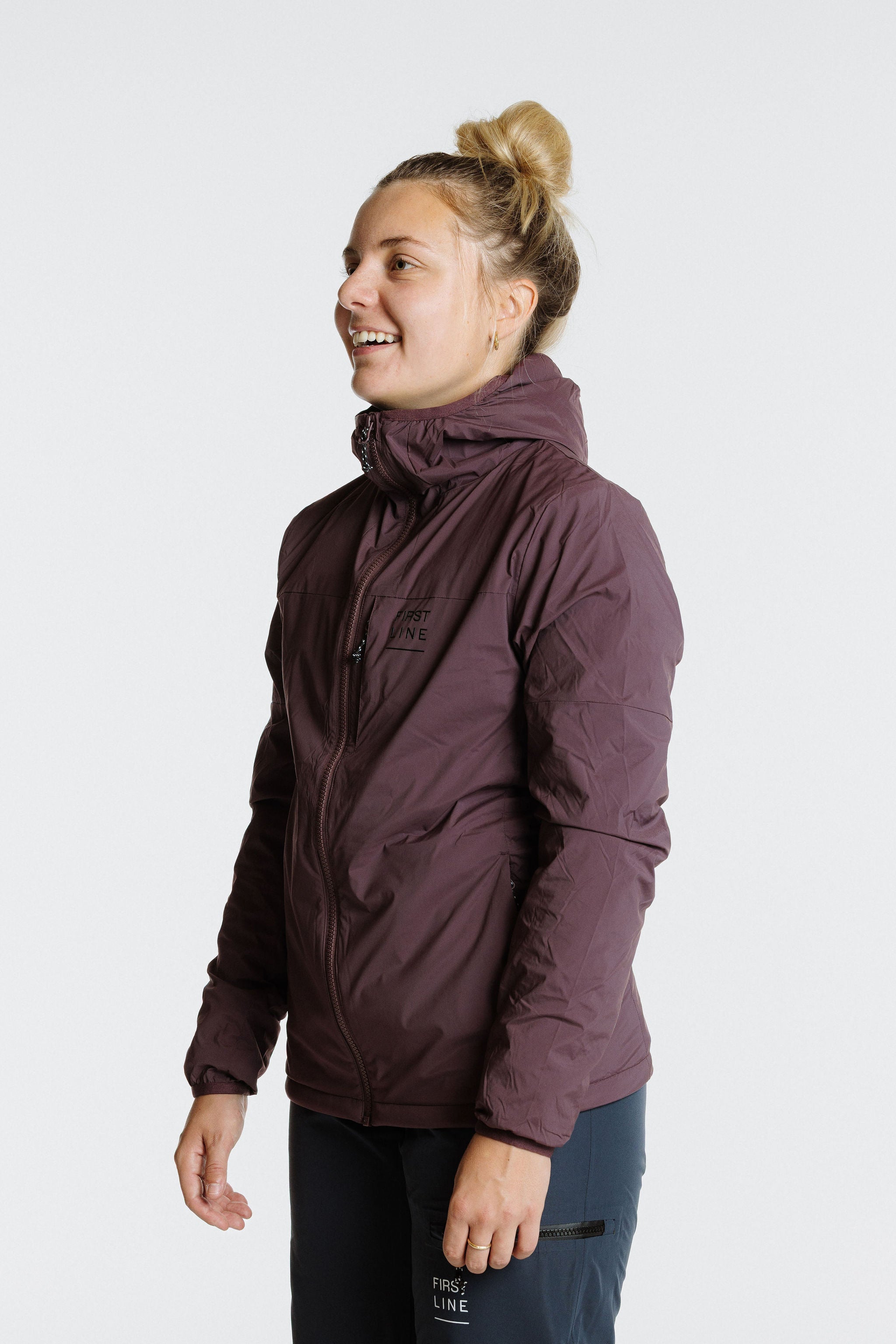 Bliss Hybridjacket Polartecalpha_women_cacao powder_sideview