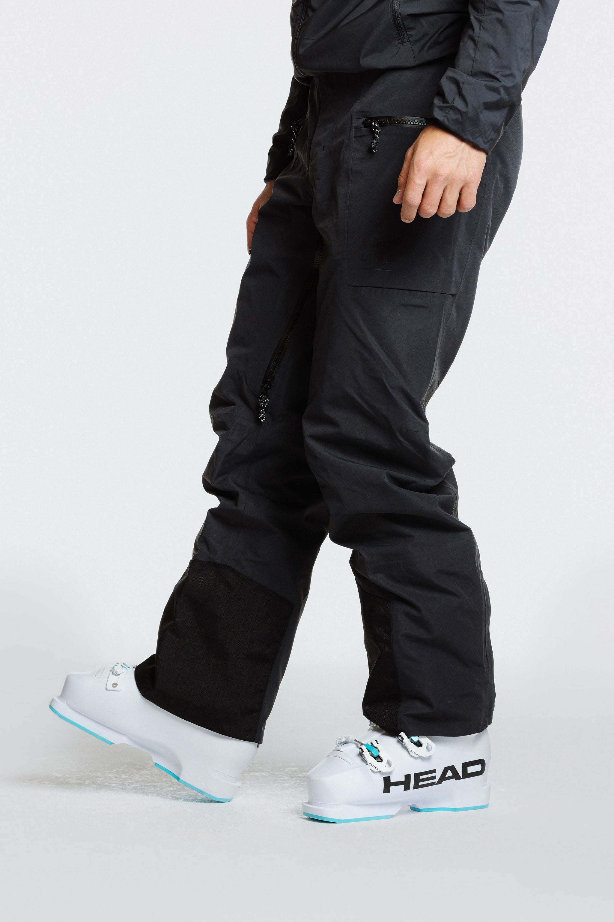 Enjo_3layer_shell_pants_men_black_graphite_sideview