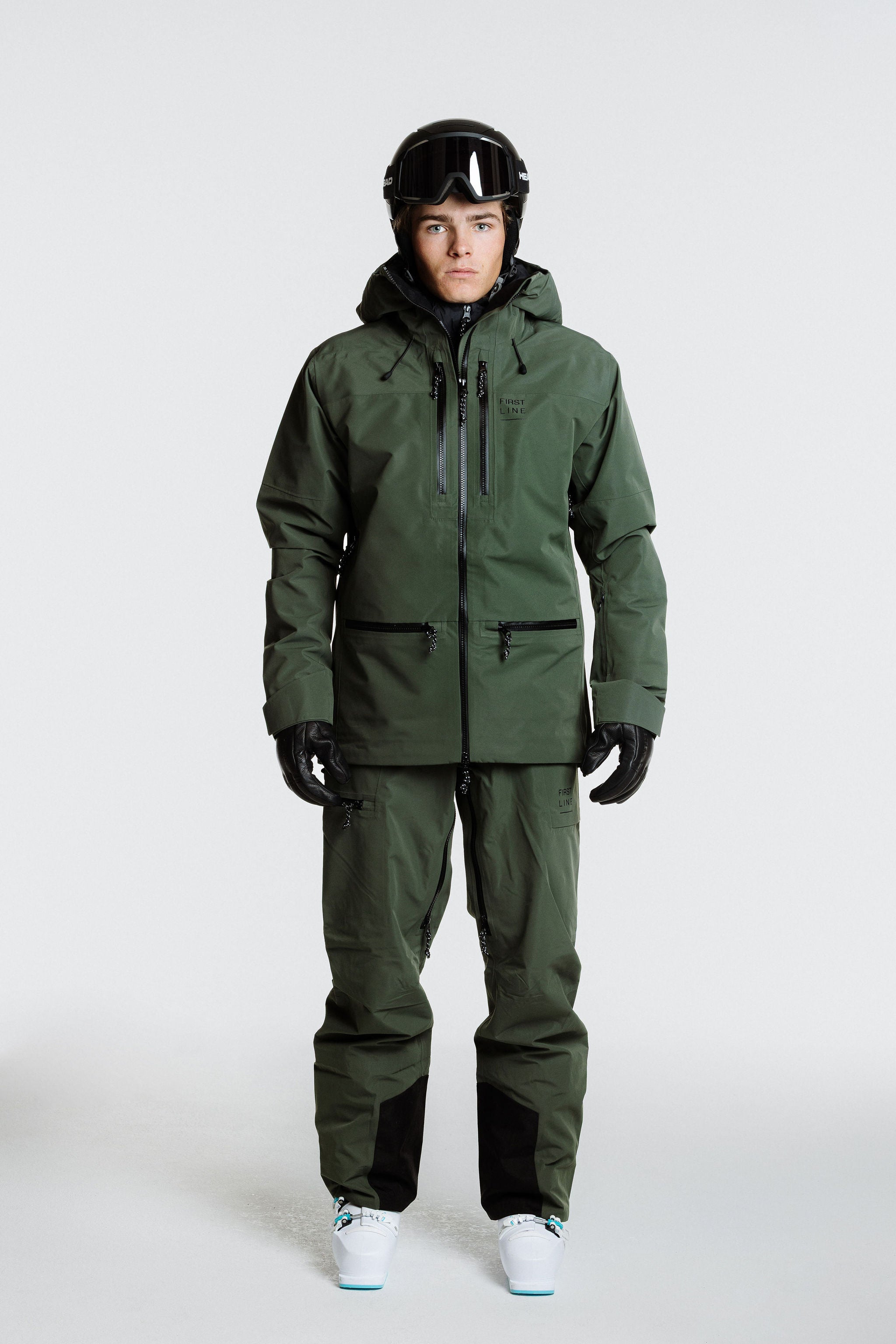 Enjo_3layer_shell_pants_men_primal_olive_front_outfit