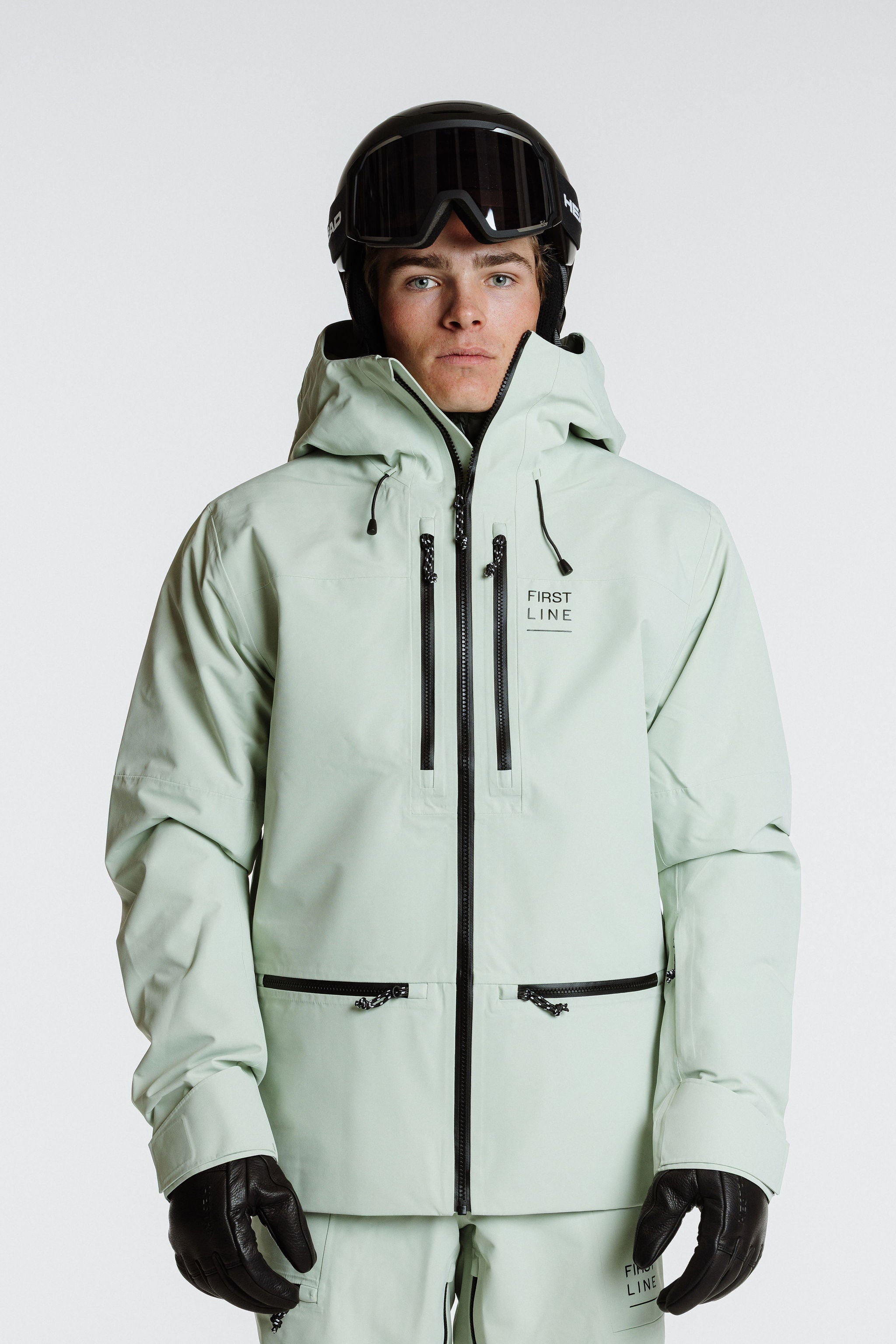 Enjo_3layershelljacket_men_softsage_frontview