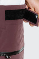 Enjo_3layer_shell_pants_men_cacao_powder_waist_adjustment