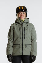 Enjo_3layershelljacket_women_softstone_frontview