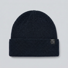 Alpine Merino Beanie in dunklem Midnight Blue