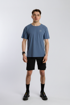 T-Shirt Dusty Blue – Damen Front Crop