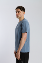 T-Shirt Dusty Blue – Damen Rücken